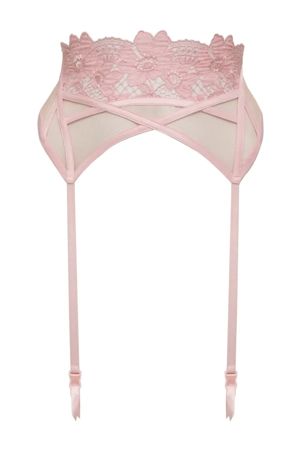 Woman For Love & Lemons Aimee Floral Garter Belt