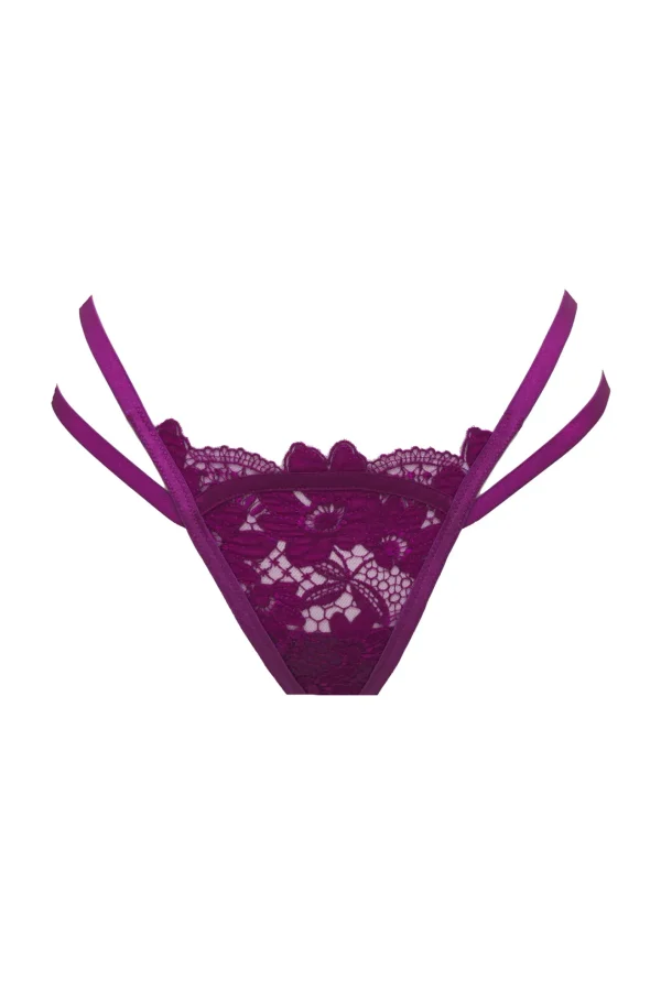 Woman For Love & Lemons Aimee Floral Thong Panty