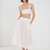 Woman For Love & Lemons Alexis Midi Skirt