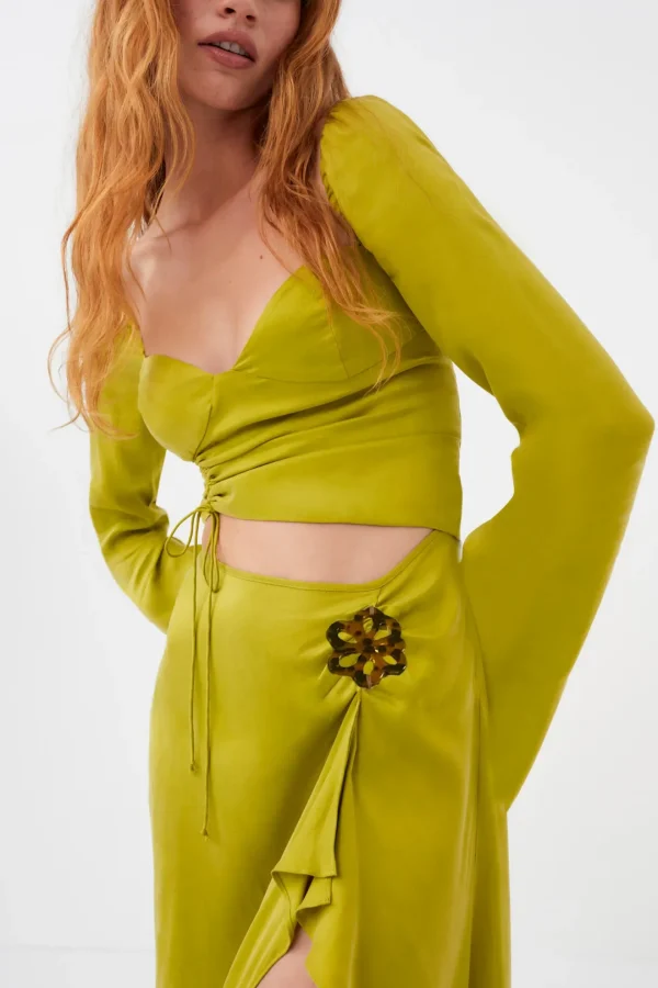 Woman For Love & Lemons Allie Midi Dress