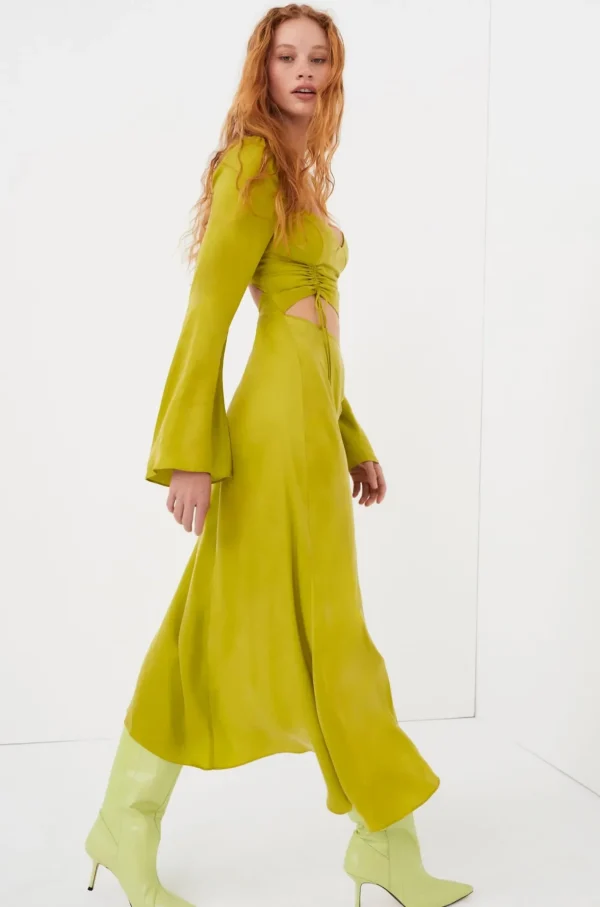 Woman For Love & Lemons Allie Midi Dress