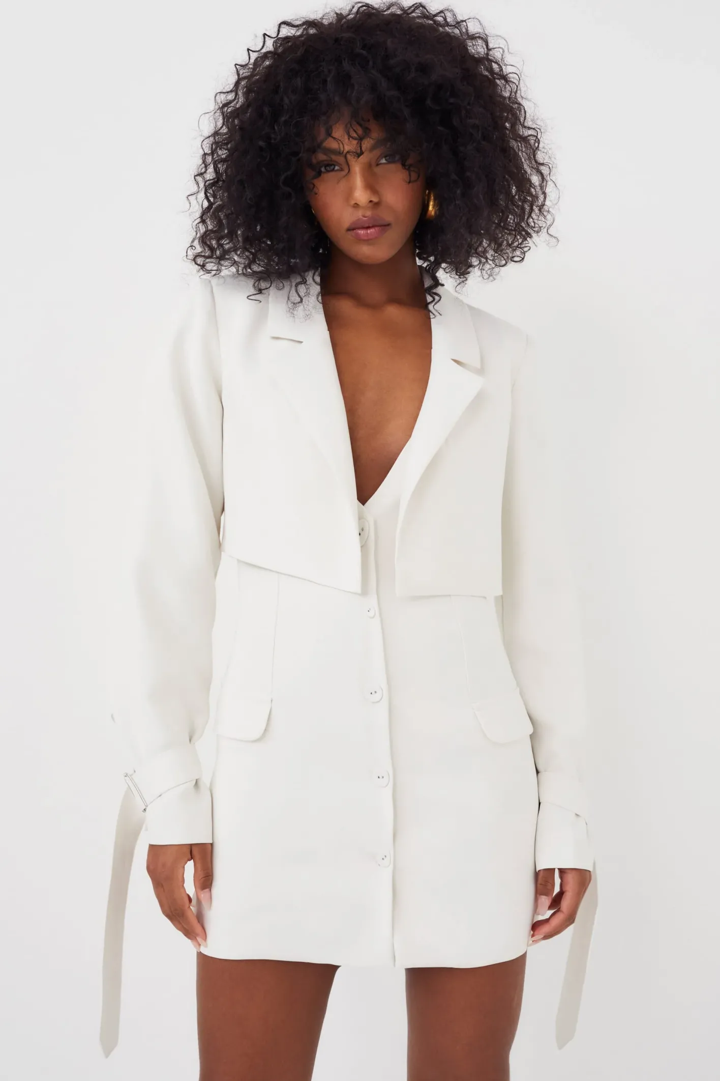 alysa_blazer_mini_dress_2.webp Woman For Love & Lemons Alysa Blazer Mini Dress