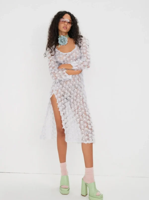 Woman For Love & Lemons Amber Midi Dress