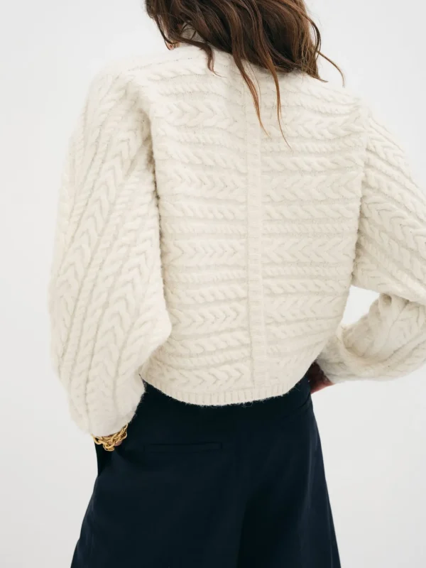 Woman For Love & Lemons Amelia Cross Front Turtleneck