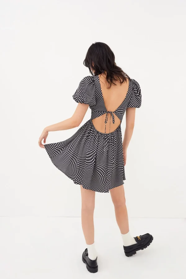Woman For Love & Lemons Anya Puff Sleeve Mini Dress