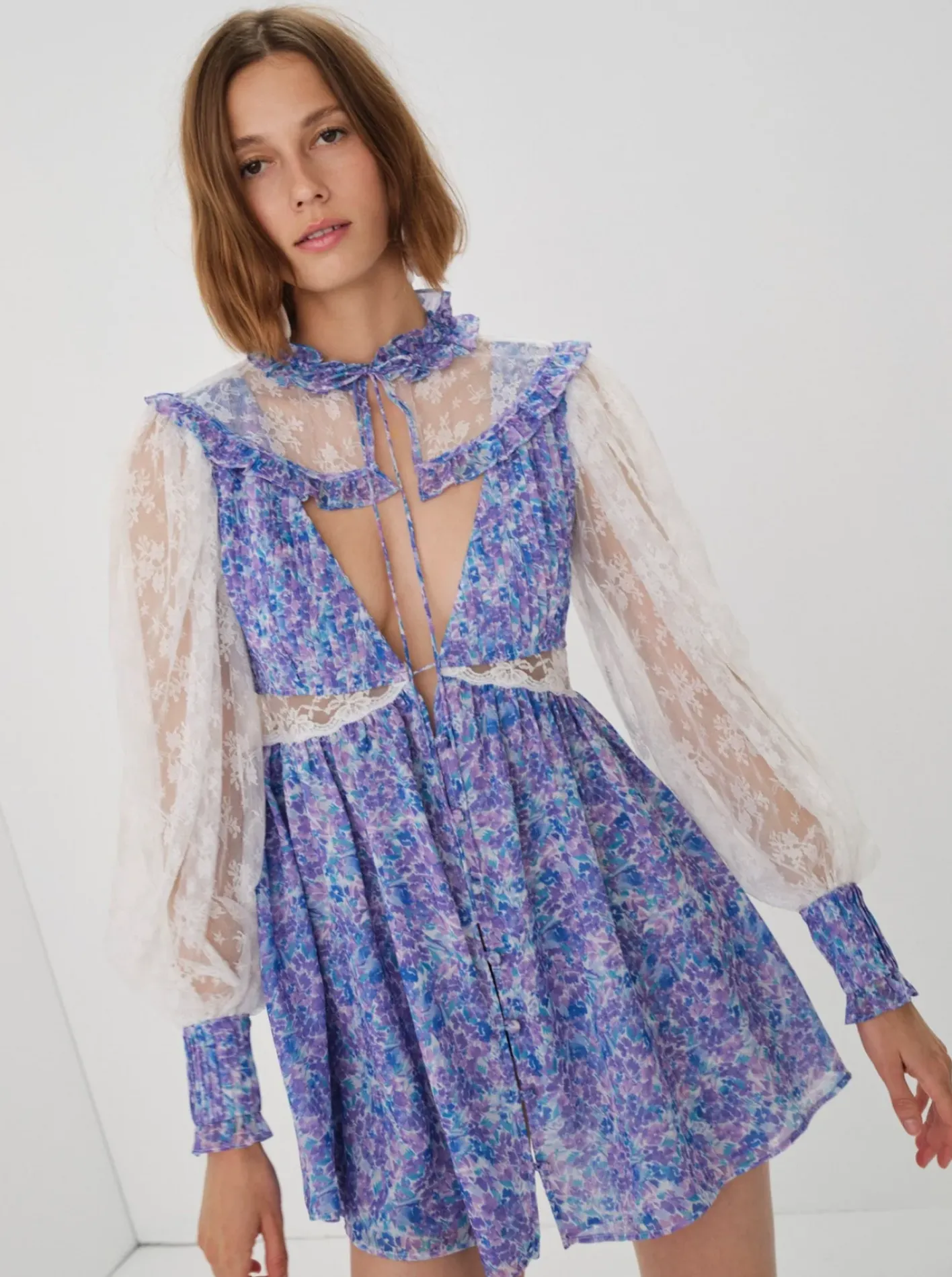 april_mini_dress_0.webp Woman For Love & Lemons April Mini Dress