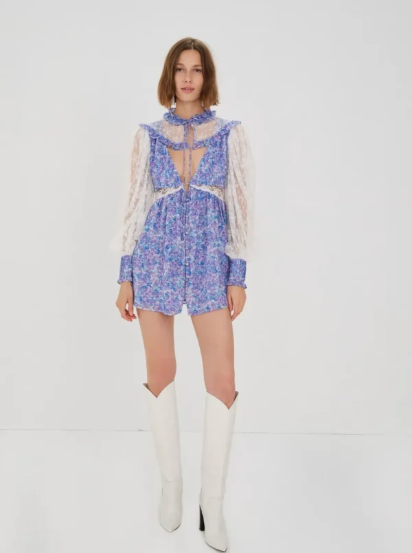 Woman For Love & Lemons April Mini Dress