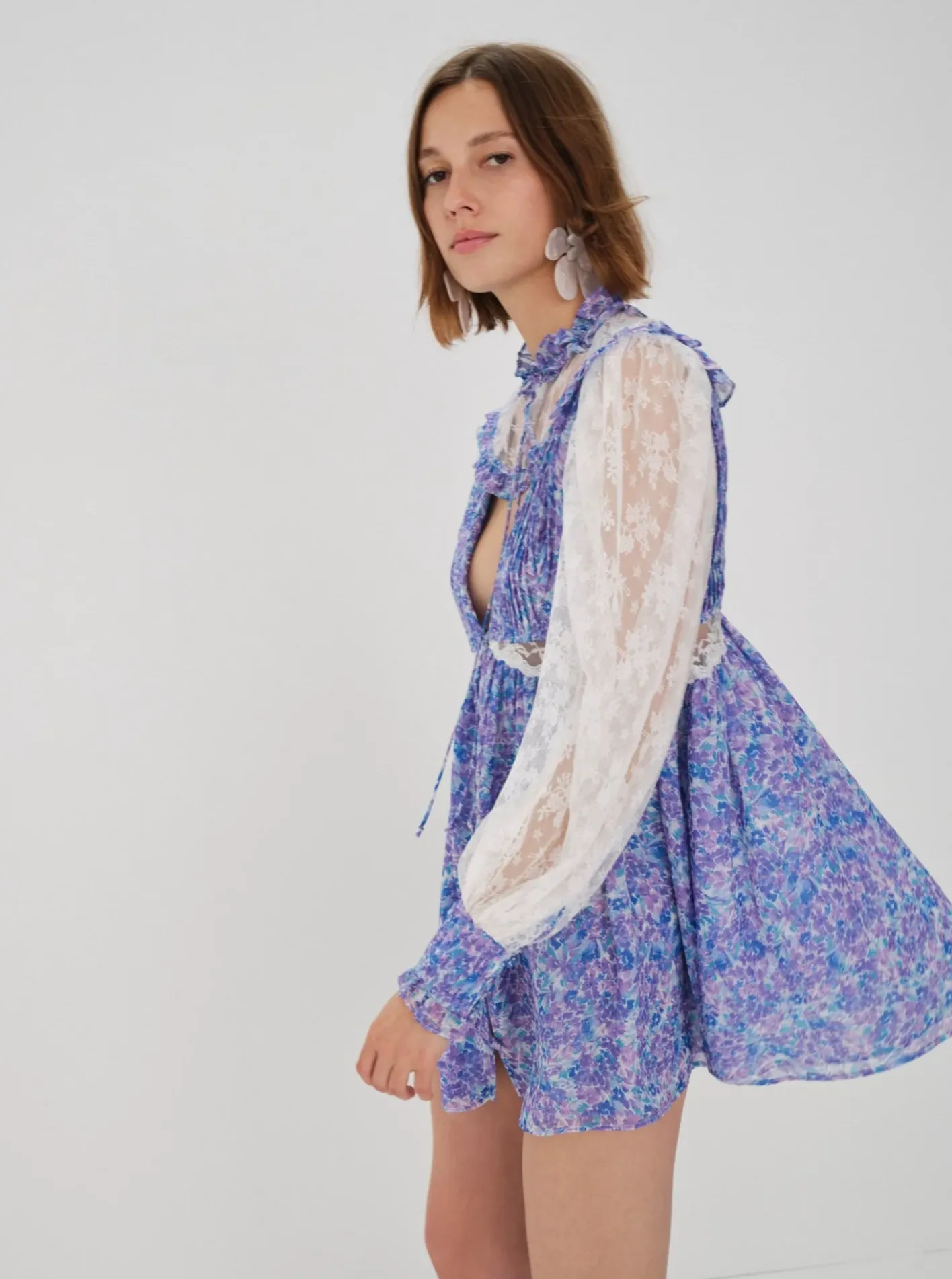 april_mini_dress_3.webp Woman For Love & Lemons April Mini Dress