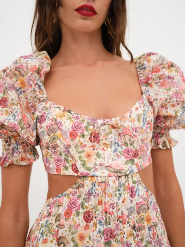 Woman For Love & Lemons Arya Mini Dress