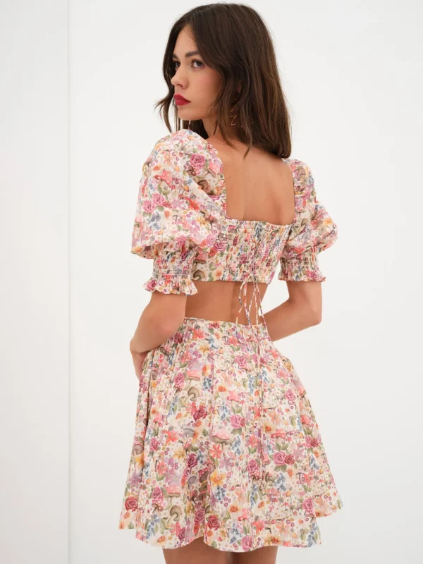 Woman For Love & Lemons Arya Mini Dress