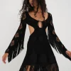 Woman For Love & Lemons Aubrey Mini Dress