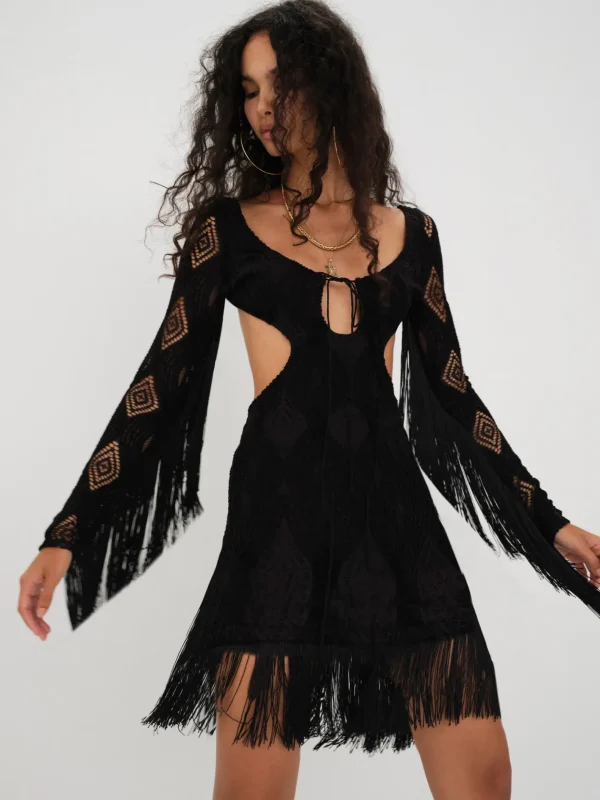 Woman For Love & Lemons Aubrey Mini Dress