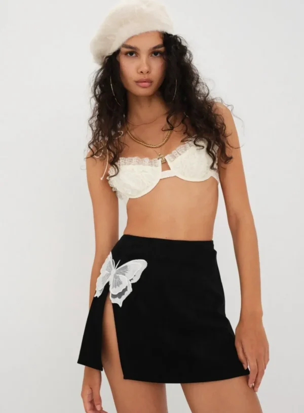 Woman For Love & Lemons Auden Mini Skirt