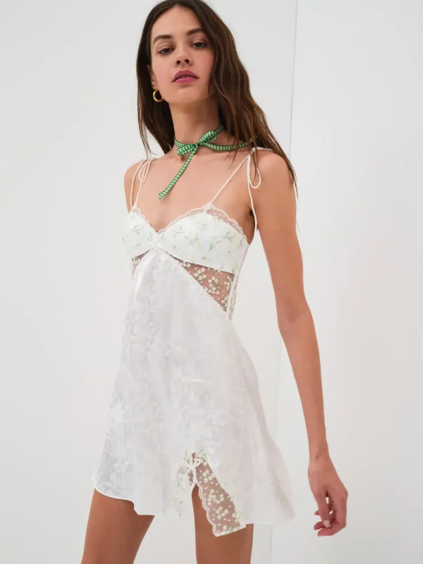 Woman For Love & Lemons Baby's Breath Slip Dress