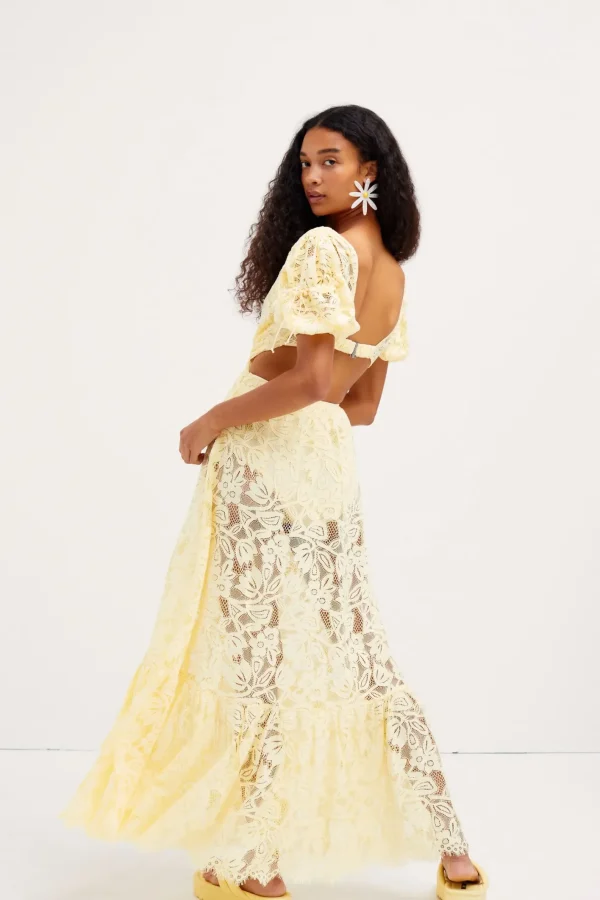 Woman For Love & Lemons Bea Maxi Dress