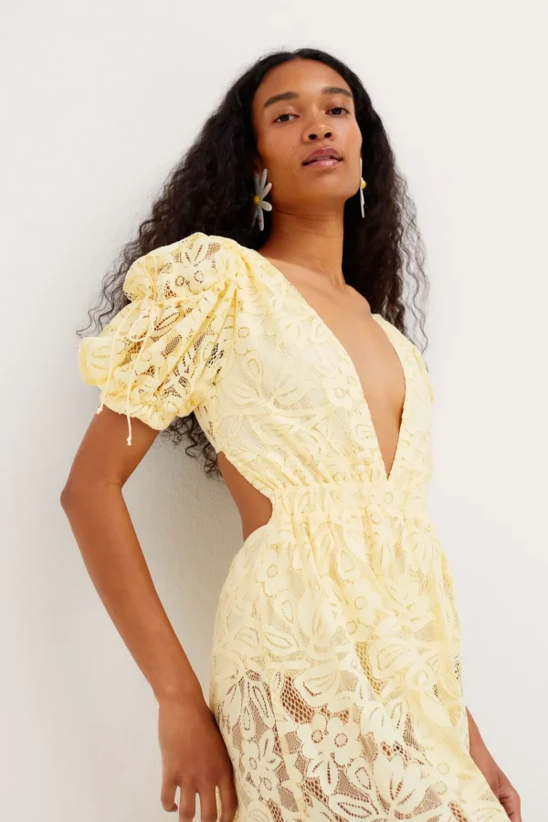 Woman For Love & Lemons Bea Maxi Dress