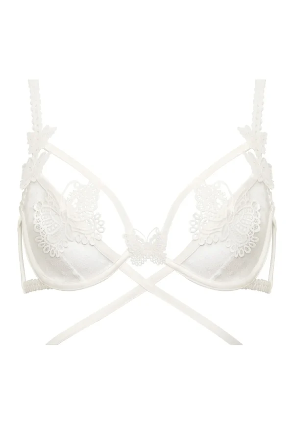 Woman For Love & Lemons Beaming Butterfly Applique Underwire Bra
