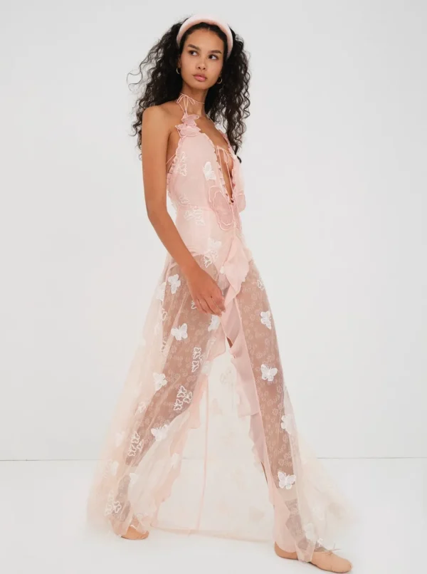 Woman For Love & Lemons Beckett Maxi Dress