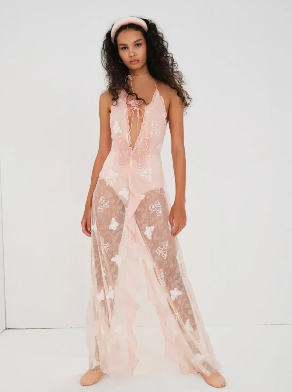 Woman For Love & Lemons Beckett Maxi Dress