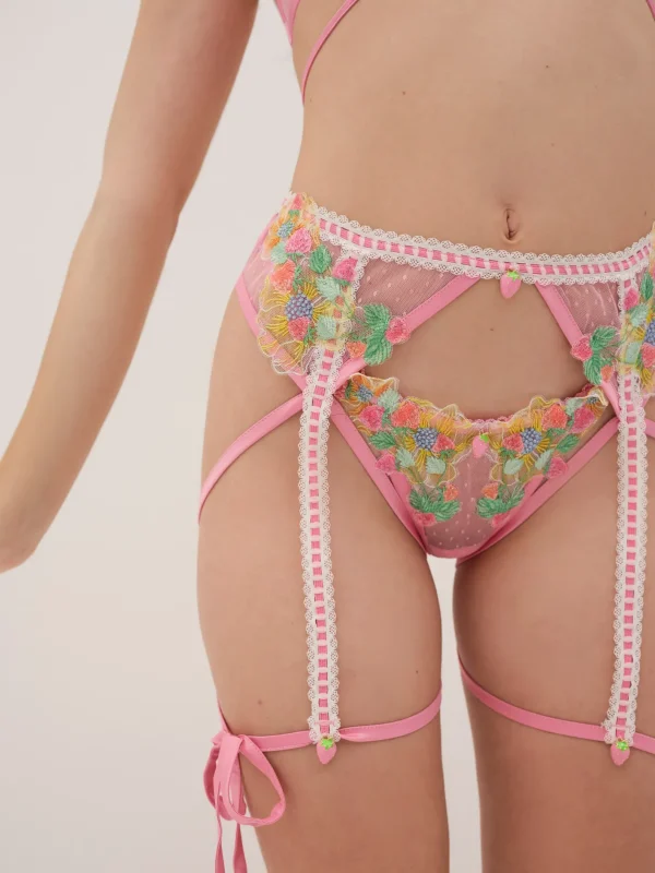 Woman For Love & Lemons Berry Patch Thong Panty