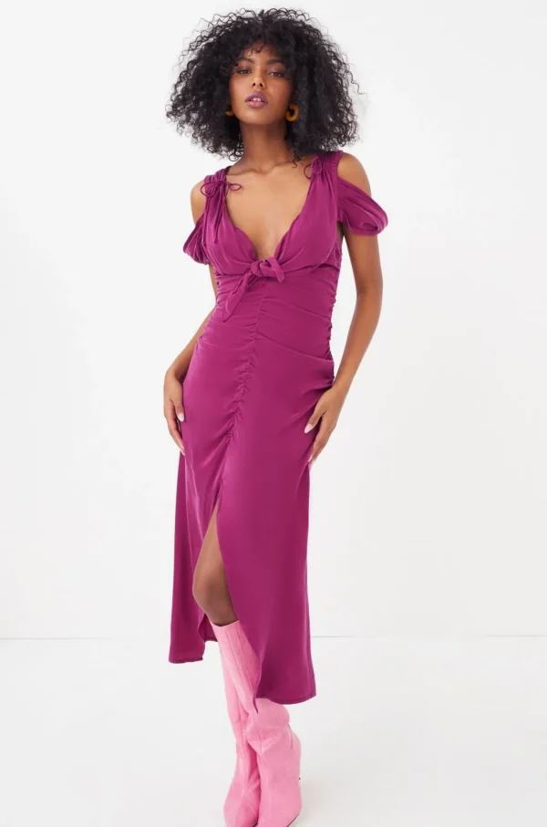 Woman For Love & Lemons Beth Midi Dress