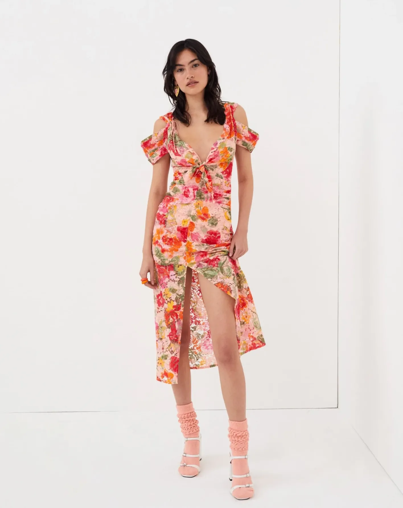 beth_midi_dress_0.webp Woman For Love & Lemons Beth Midi Dress