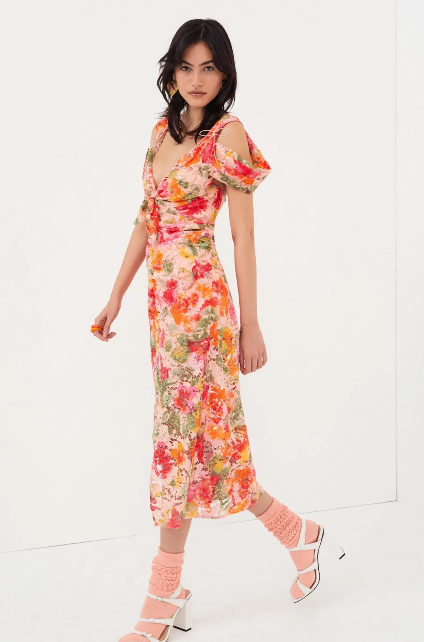 beth_midi_dress_2.webp Woman For Love & Lemons Beth Midi Dress
