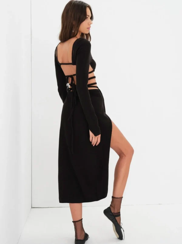 Woman For Love & Lemons Brady Midi Skirt