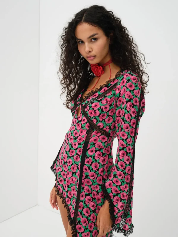Woman For Love & Lemons Brunello Asymmetrical Dress