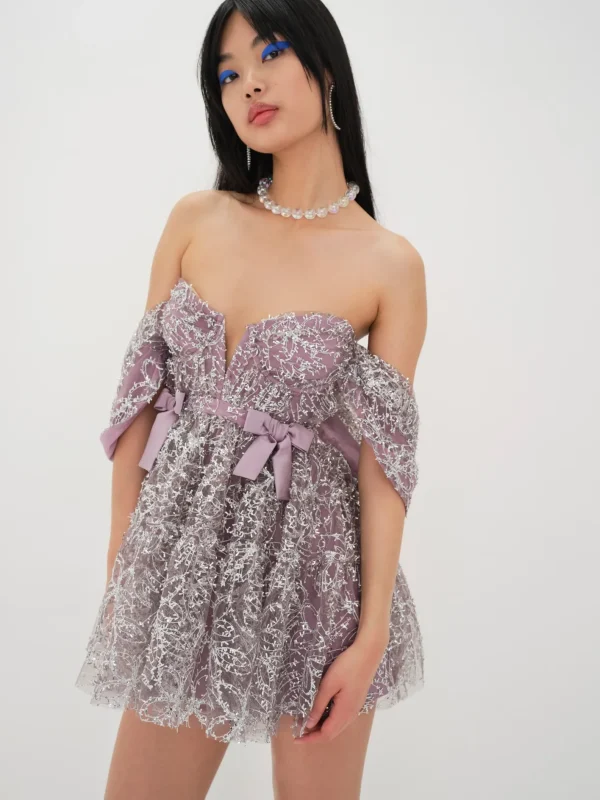 Woman For Love & Lemons Brynne Mini Dress
