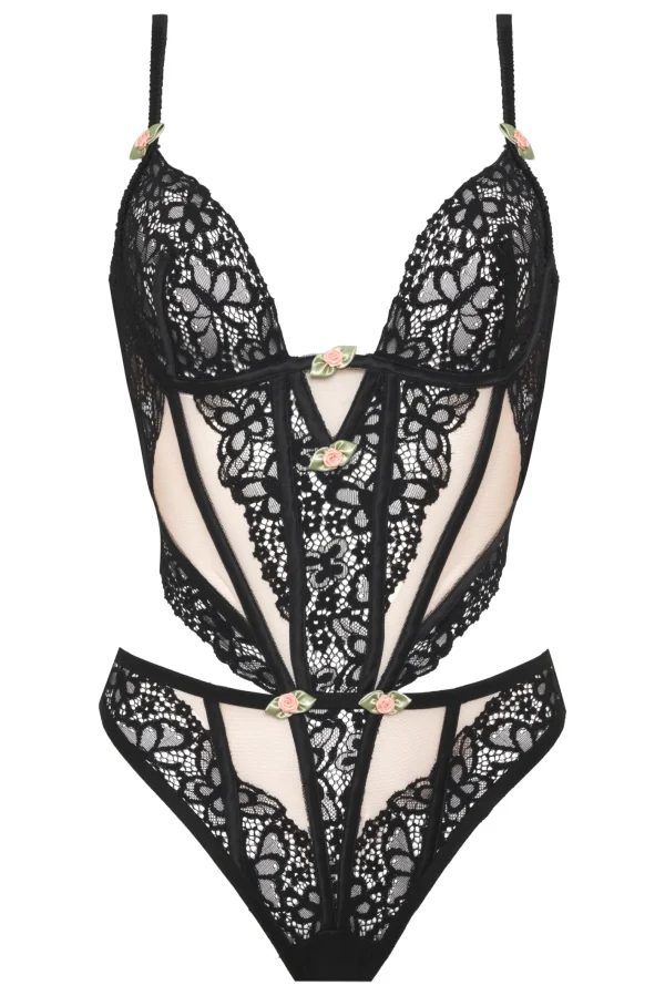 Woman For Love & Lemons Butterfly Lace Teddy