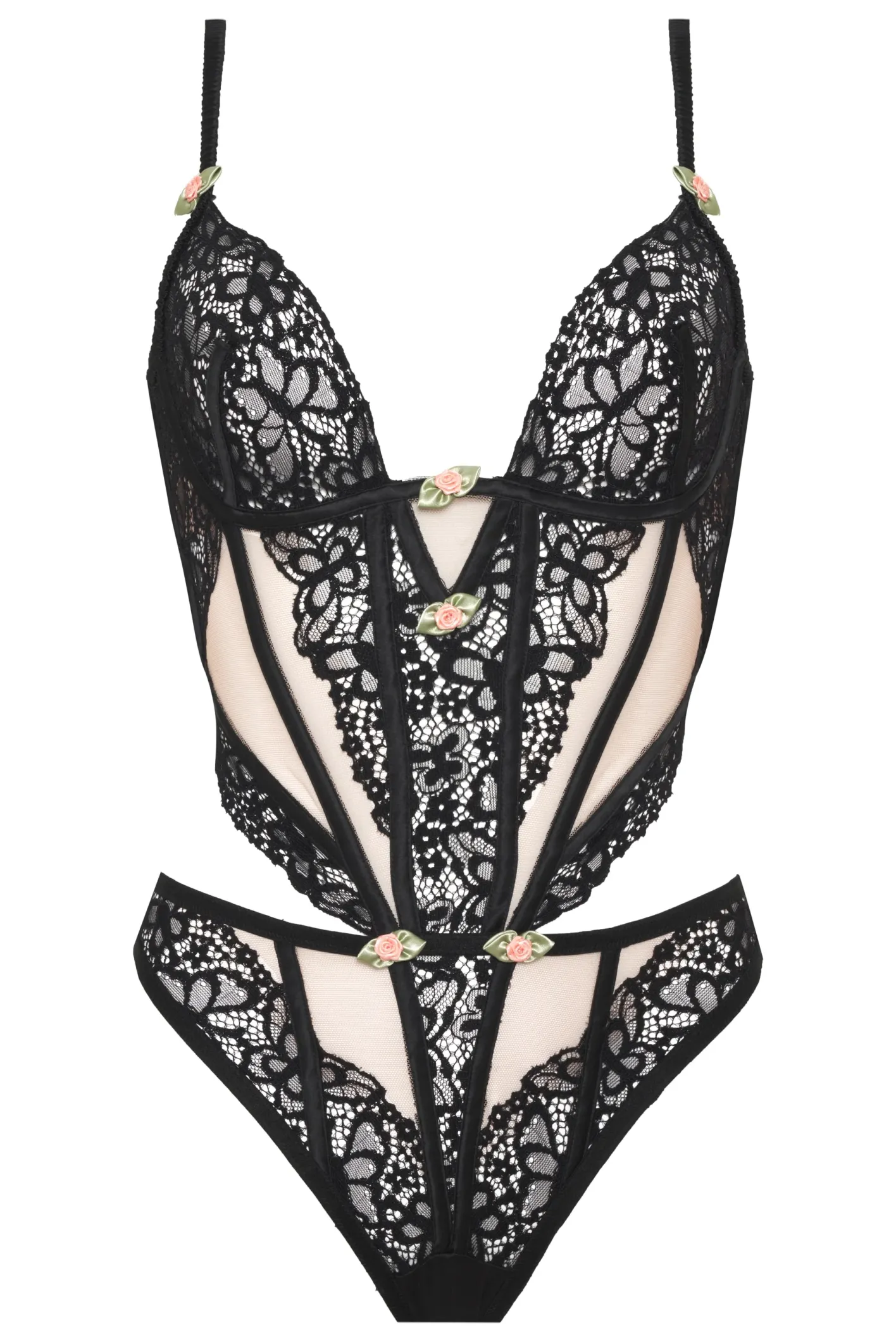 butterfly_lace_teddy_5-1.webp Woman For Love & Lemons Butterfly Lace Teddy
