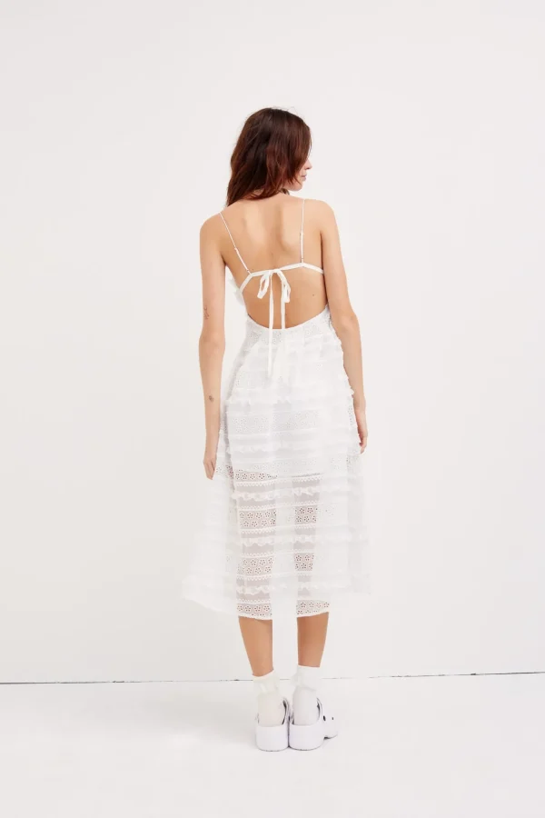 Woman For Love & Lemons Cameron Midi Dress