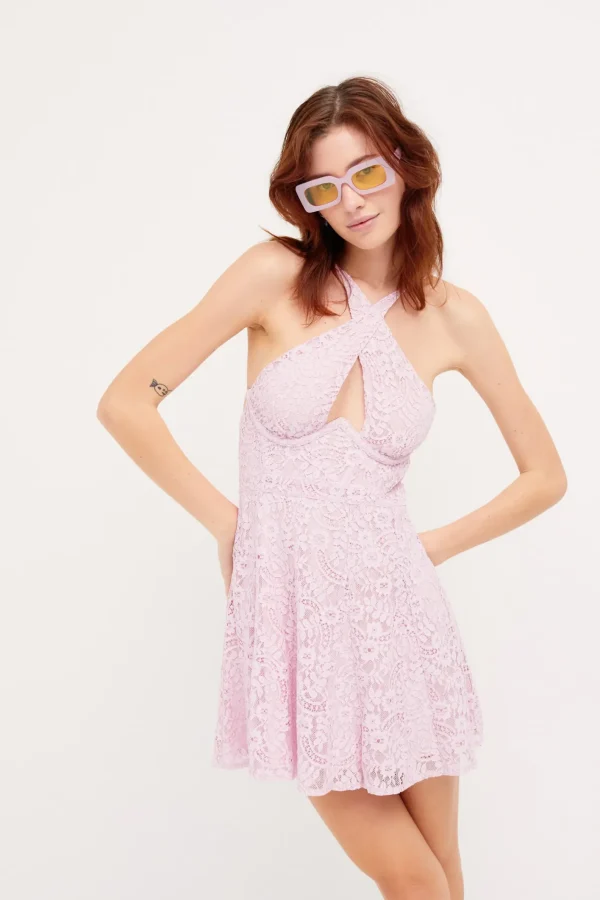 Woman For Love & Lemons Carmela Mini Dress