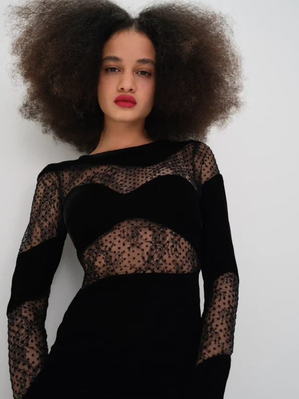 Woman For Love & Lemons Carolyn Maxi Dress