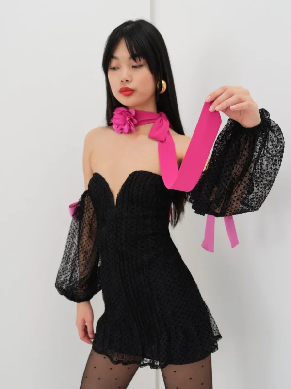 Woman For Love & Lemons Carolyn Mini Dress