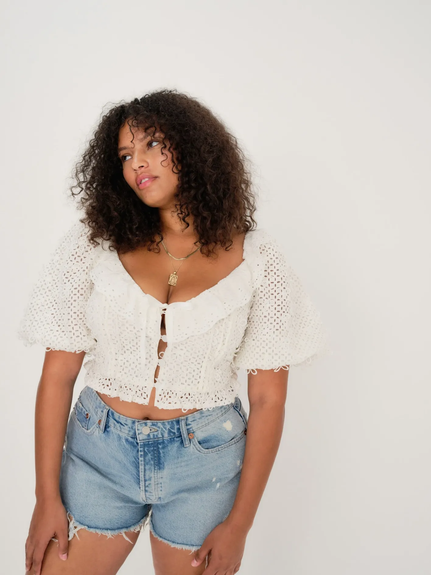 cassie_crop_top_5.webp Woman For Love & Lemons Cassie Crop Top