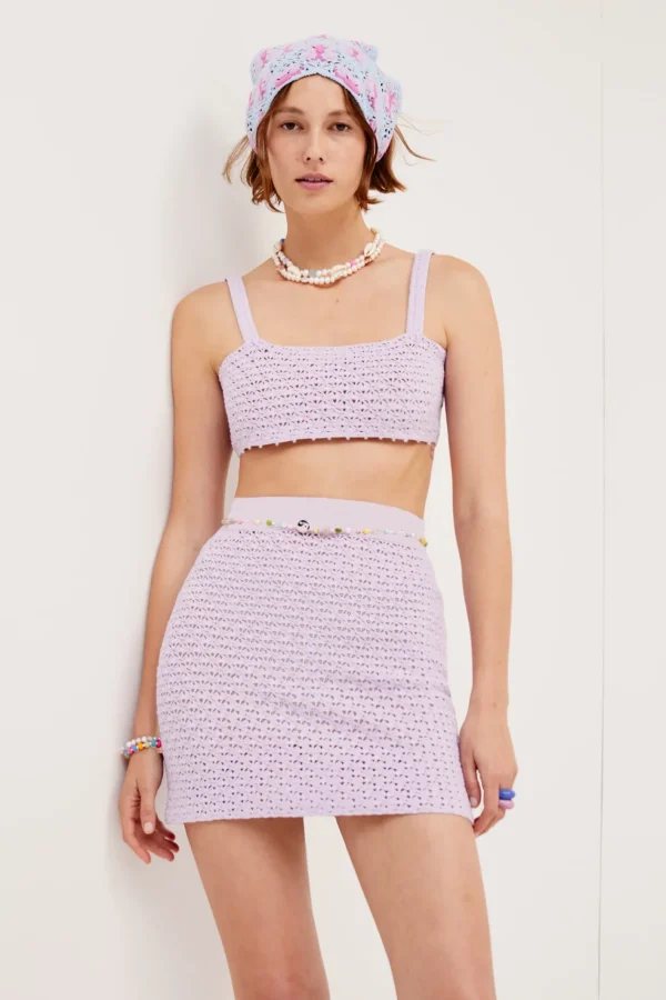 Woman For Love & Lemons Charlotte Mini Skirt