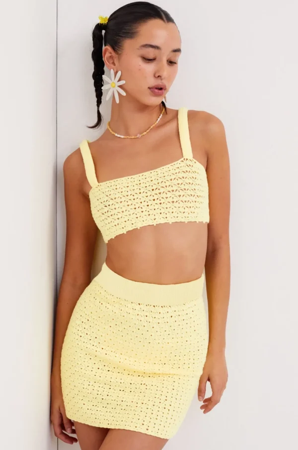 Woman For Love & Lemons Charlotte Mini Skirt