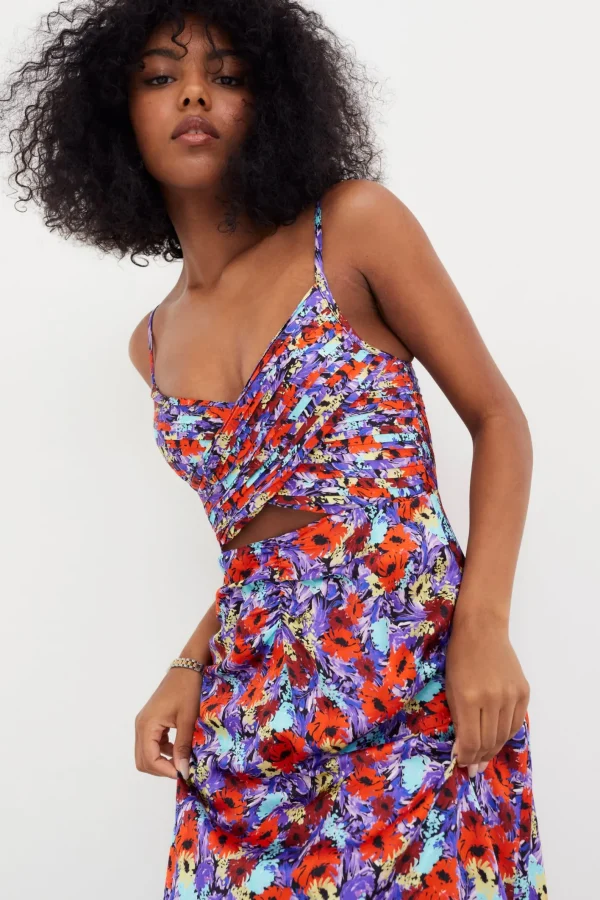 Woman For Love & Lemons Chiara Midi Dress