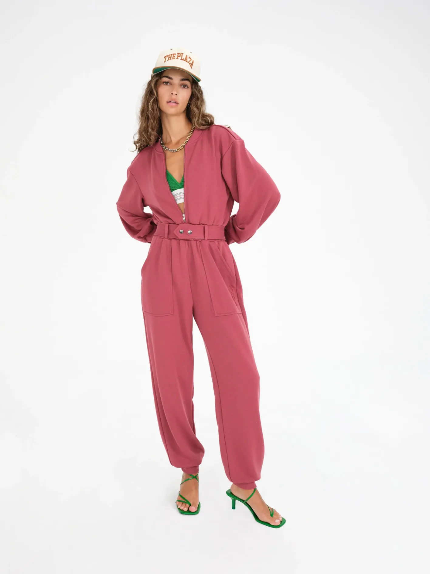 cinched_jumpsuit_2.webp Woman For Love & Lemons Cinched Jumpsuit
