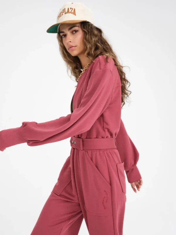 Woman For Love & Lemons Cinched Jumpsuit