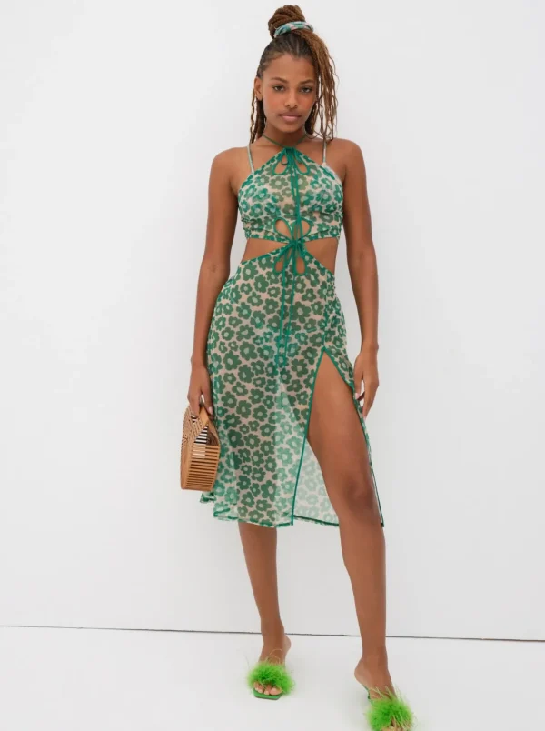 Woman For Love & Lemons Claudia Midi Coverup