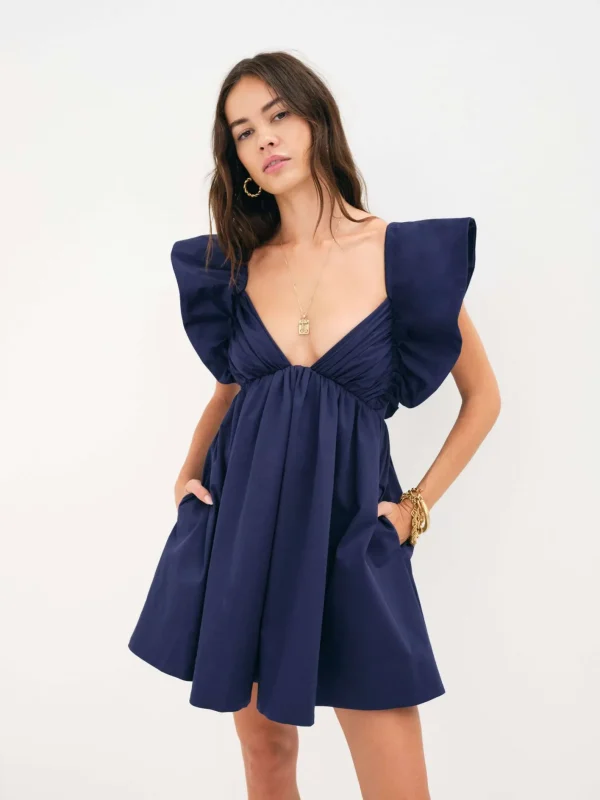 Woman For Love & Lemons Clementine Mini Dress