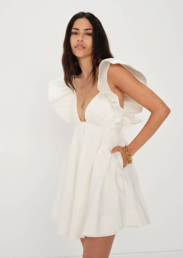 Woman For Love & Lemons Clementine Mini Dress