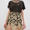 Woman For Love & Lemons Colette Mini Skirt