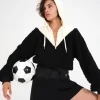 Woman For Love & Lemons Cozy Cropped Pullover