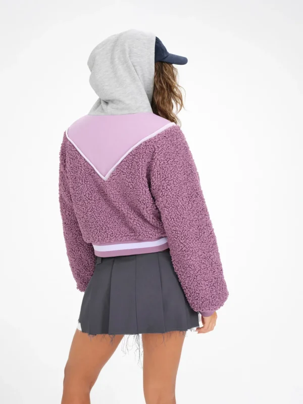 Woman For Love & Lemons Cozy Cropped Pullover