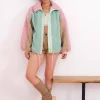 Woman For Love & Lemons Cozy Zip-Up Jacket