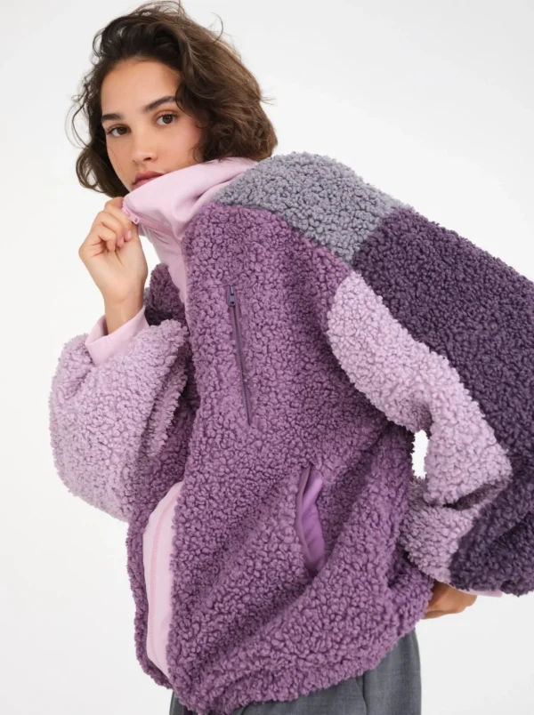 Woman For Love & Lemons Cozy Zip-Up Jacket